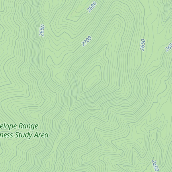 Map of Moonshine Peak