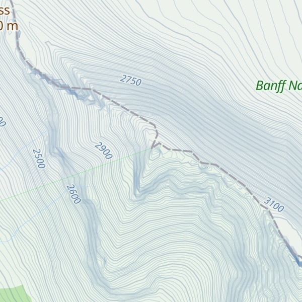 Map of Neptuak Mountain