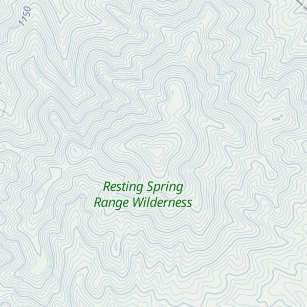 Map of Shadow Mountain