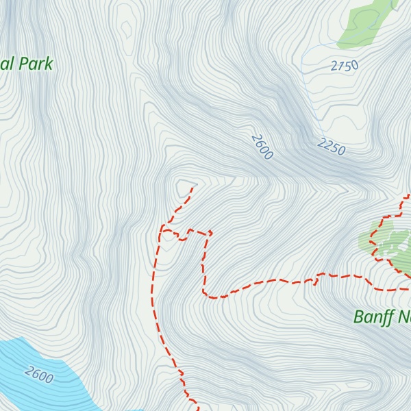 Map of Mount Niblock