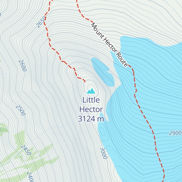 Map of Little Hector