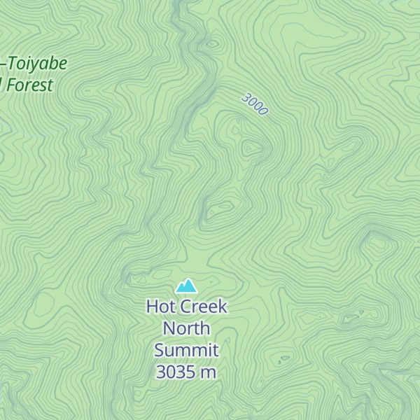 Map of Morey Peak