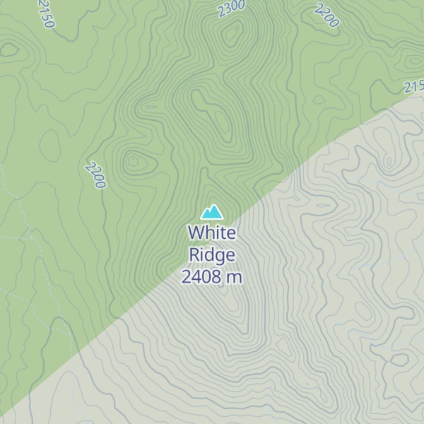 Map of White Ridge
