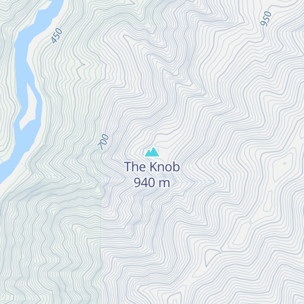 Map of The Knob