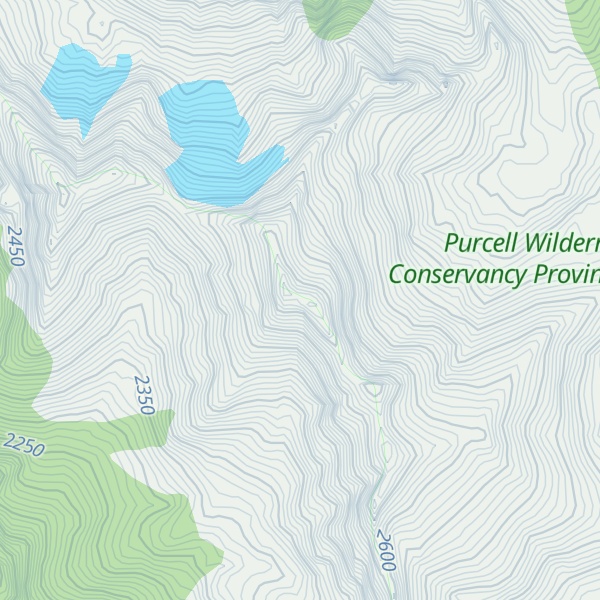 Map of Mount Alton