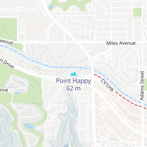Map of Point Happy