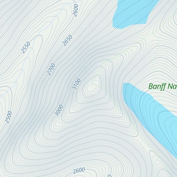 Map of Recondite Peak