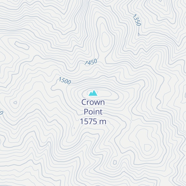 Map of Crown Point