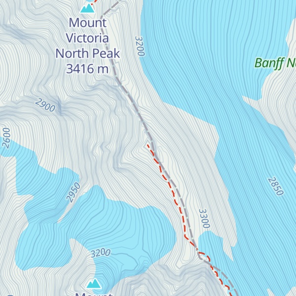 Map of Mount Victoria