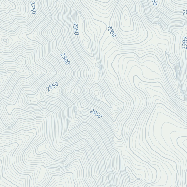 Map of Roberts Creek Mountain