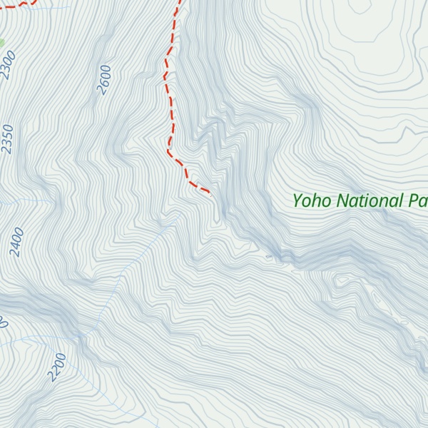 Map of Narao Peak
