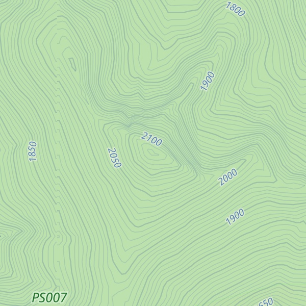 Map of Mount O'Neill