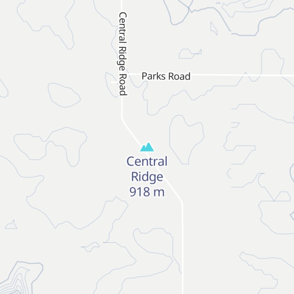 Map of Central Ridge