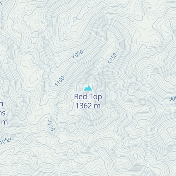 Map of Red Top