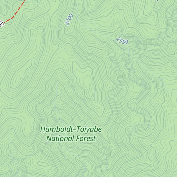 Map of Monitor Peak