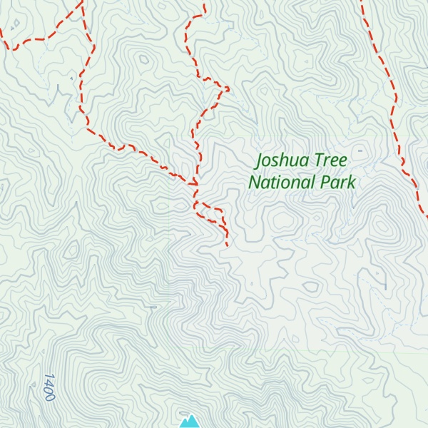 Map of Eureka Peak