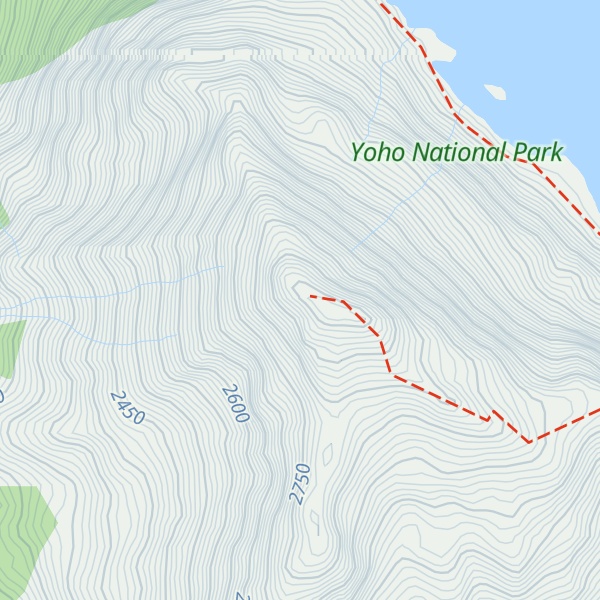 Map of Park Mountain