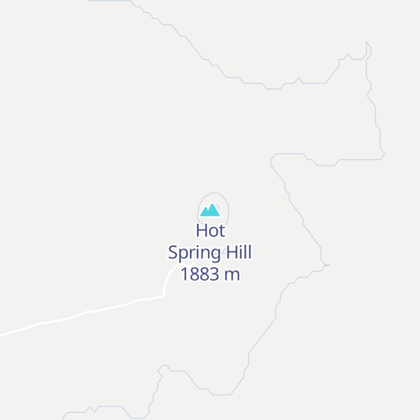 Map of Hot Spring Hill
