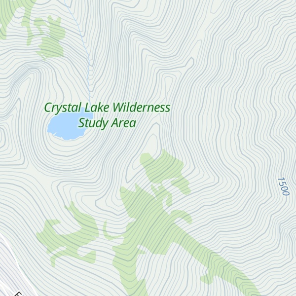 Map of Reeds Baldy