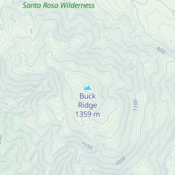 Map of Buck Ridge