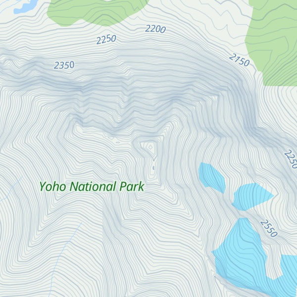 Map of Odaray Mountain