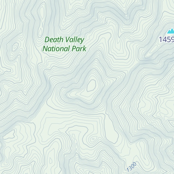 Map of Brown Peak