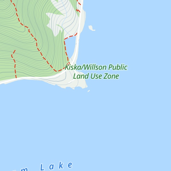 Map of Windy Point