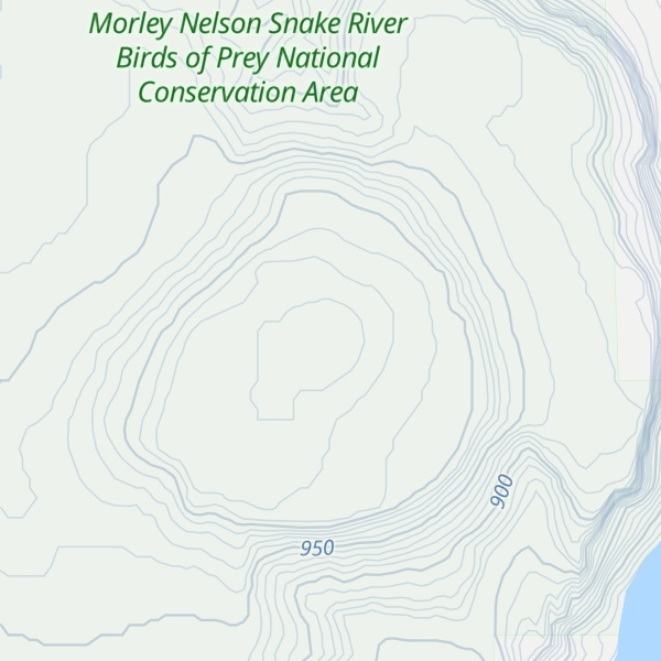 Map of Sinker Butte