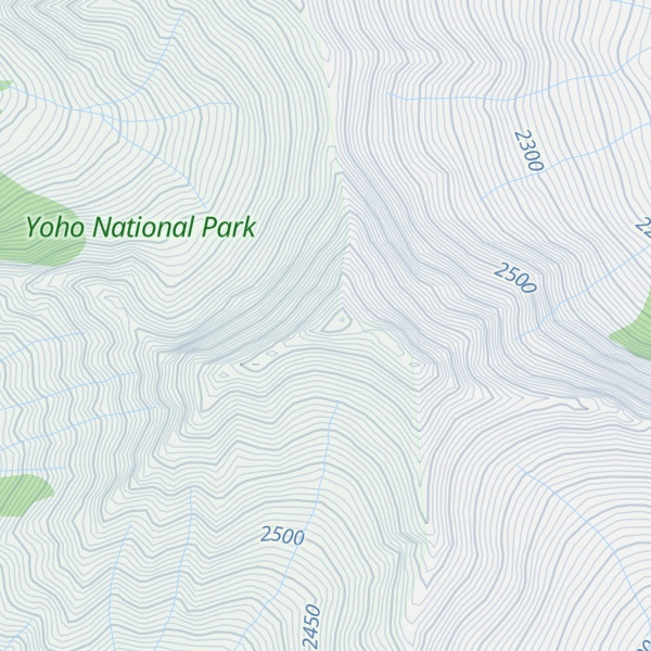 Map of Manganese Mountain