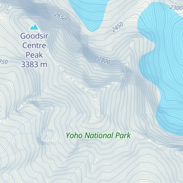 Map of Goodsir South Tower