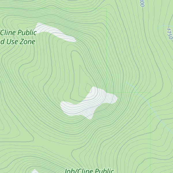 Map of Allstones Ridge N1