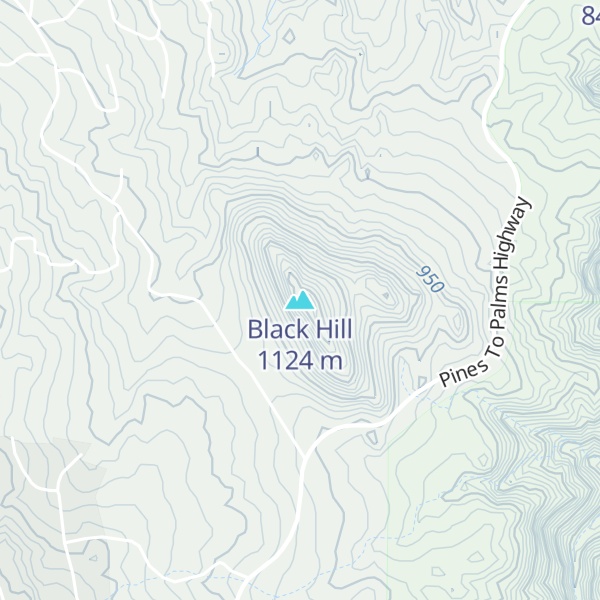 Map of Black Hill