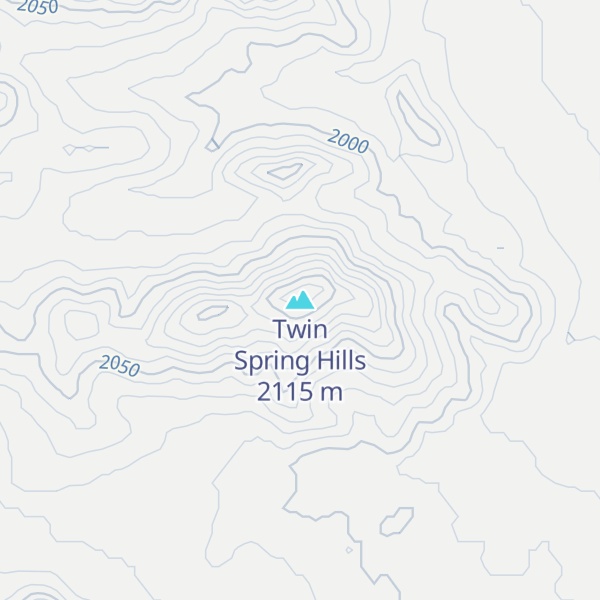 Map of Twin Spring Hills