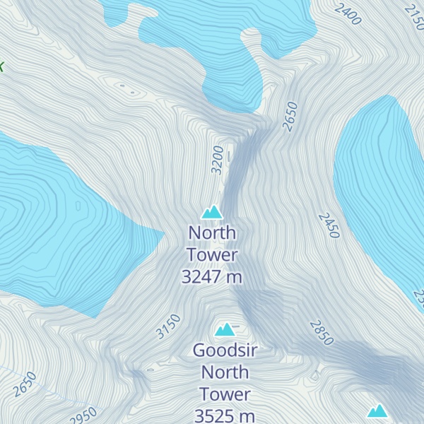 Map of North Tower