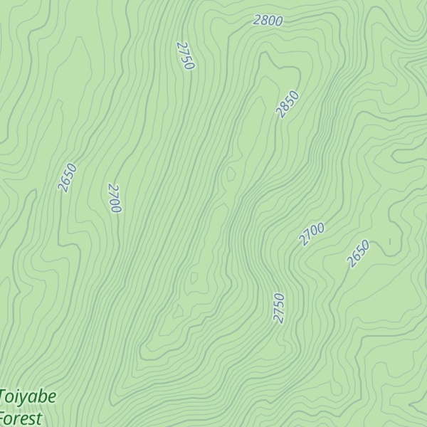Map of Savory Mountain