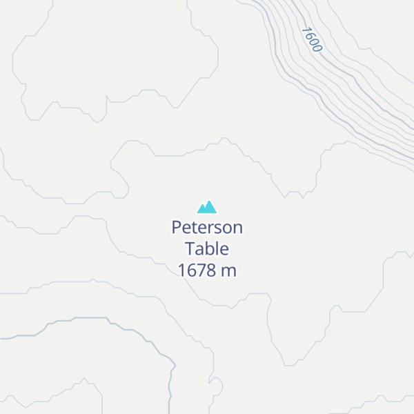 Map of Peterson Table
