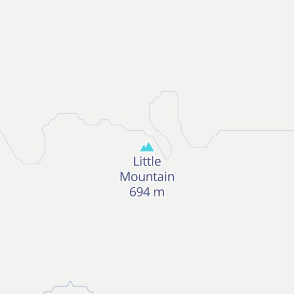 Map of Little Mountain