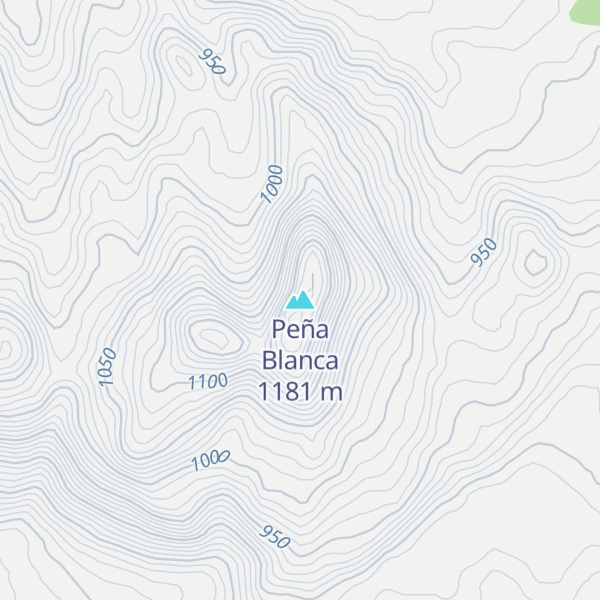 Map of Peña Blanca