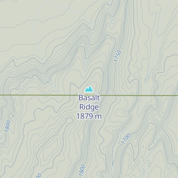 Map of Basalt Ridge