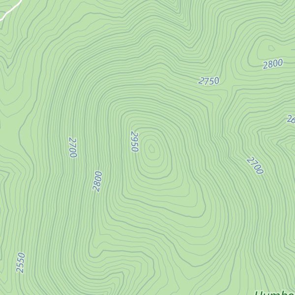 Map of Bald Mountain
