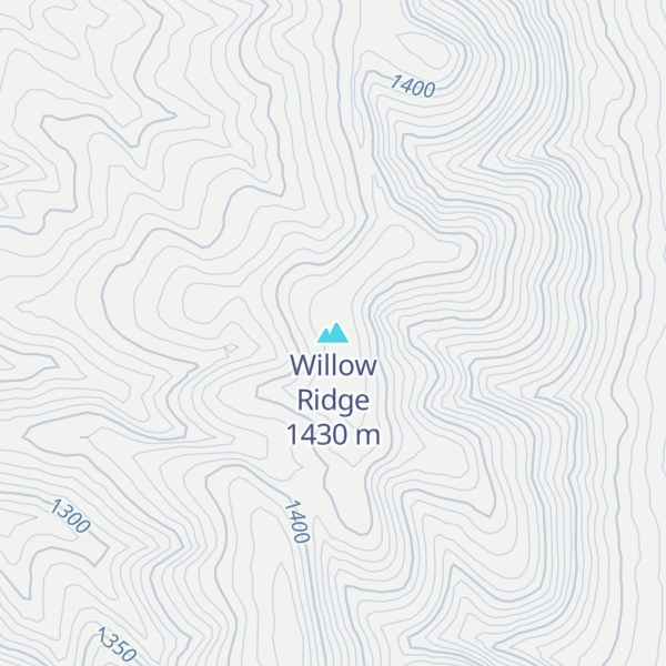 Map of Willow Ridge