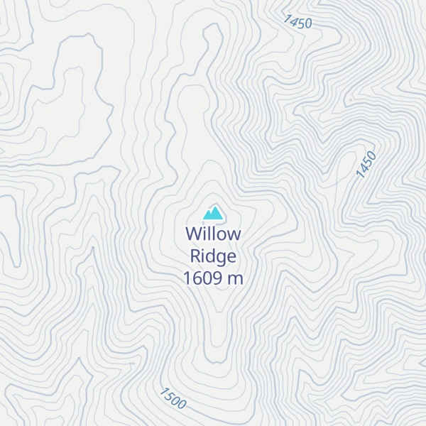 Map of Willow Ridge