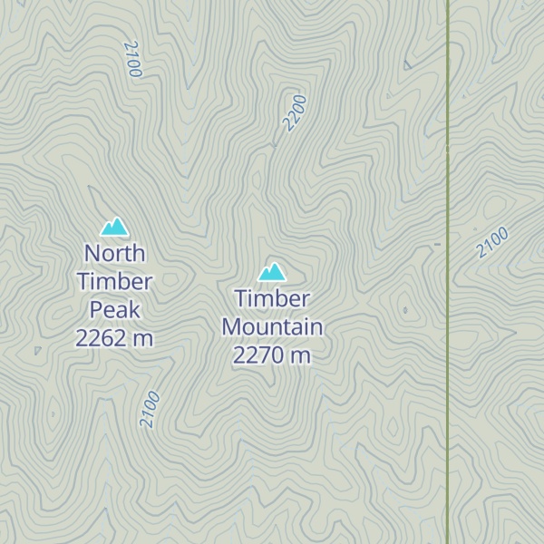 Map of Timber Mountain
