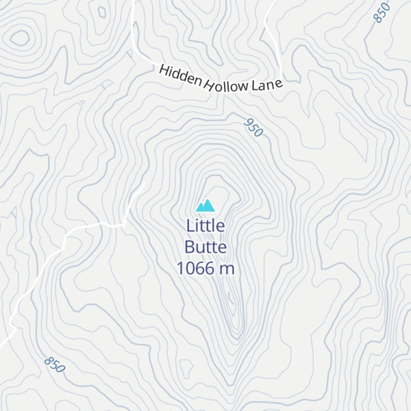 Map of Little Butte