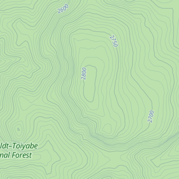 Map of Horse Heaven Mountain