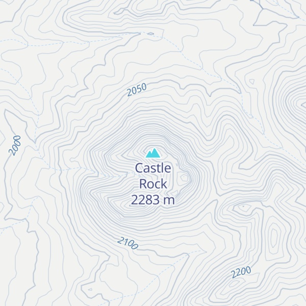 Map of Castle Rock
