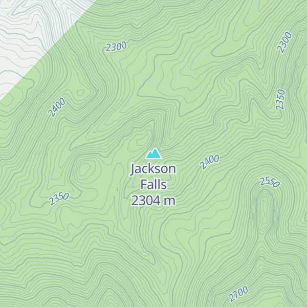 Map of Jackson Falls