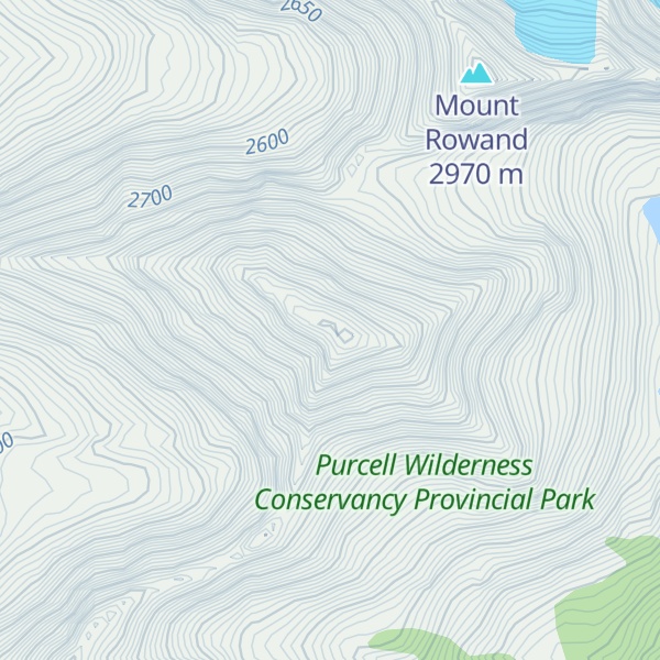 Map of Mount Morigeau