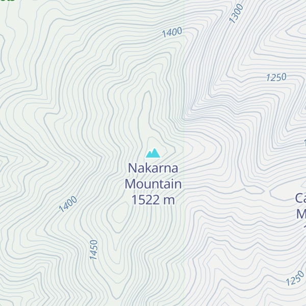 Map of Nakarna Mountain