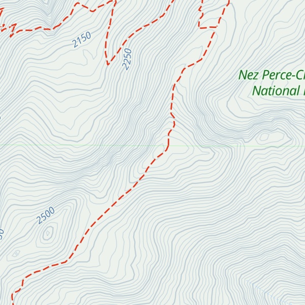 Map of Bryan Mountain